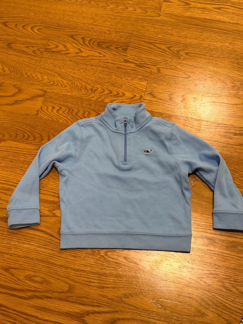 Vineyard Vines Light Blue Quarter-Zip Pullover